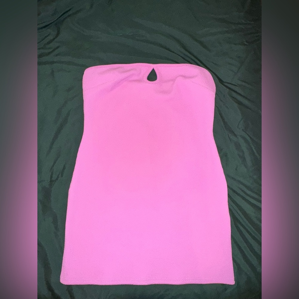 ASOS Strapless Pink Dress